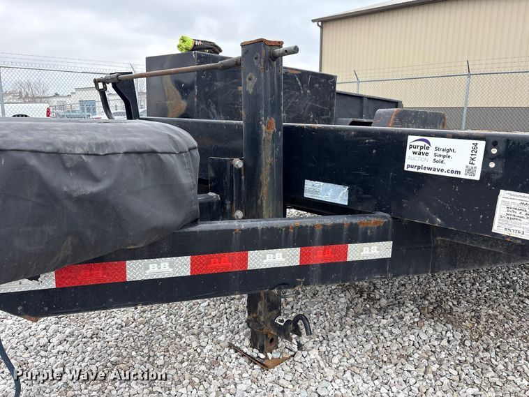 image for item FK1264 2019 B-B Trailer TBCT2220ET-10K tilt deck equipment trailer