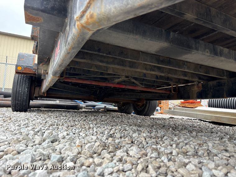 image for item FK1264 2019 B-B Trailer TBCT2220ET-10K tilt deck equipment trailer