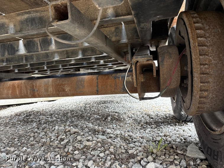 image for item FK1264 2019 B-B Trailer TBCT2220ET-10K tilt deck equipment trailer