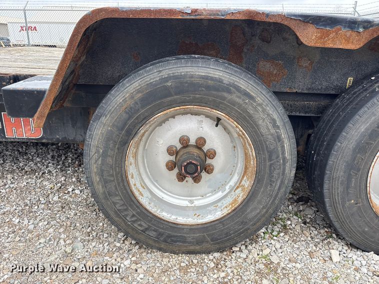 image for item FK1264 2019 B-B Trailer TBCT2220ET-10K tilt deck equipment trailer