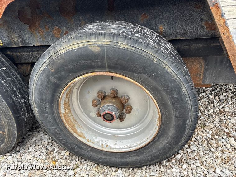 image for item FK1264 2019 B-B Trailer TBCT2220ET-10K tilt deck equipment trailer