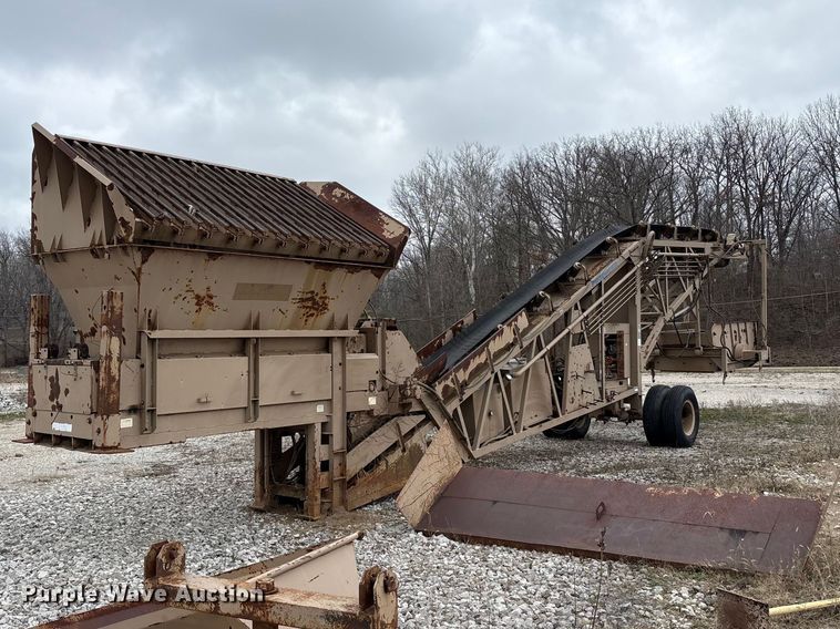 image for item FK1265 Ohio Central Steel The Screen Machine dirt pulverizer