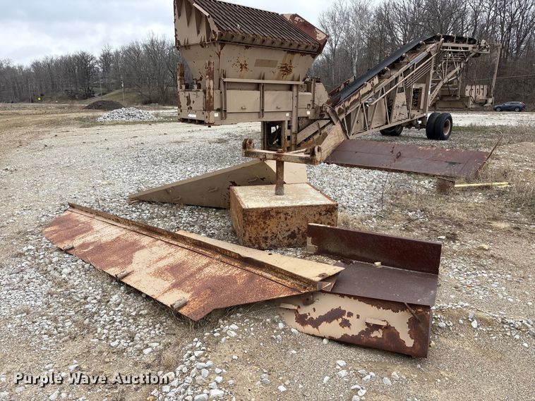 image for item FK1265 Ohio Central Steel The Screen Machine dirt pulverizer