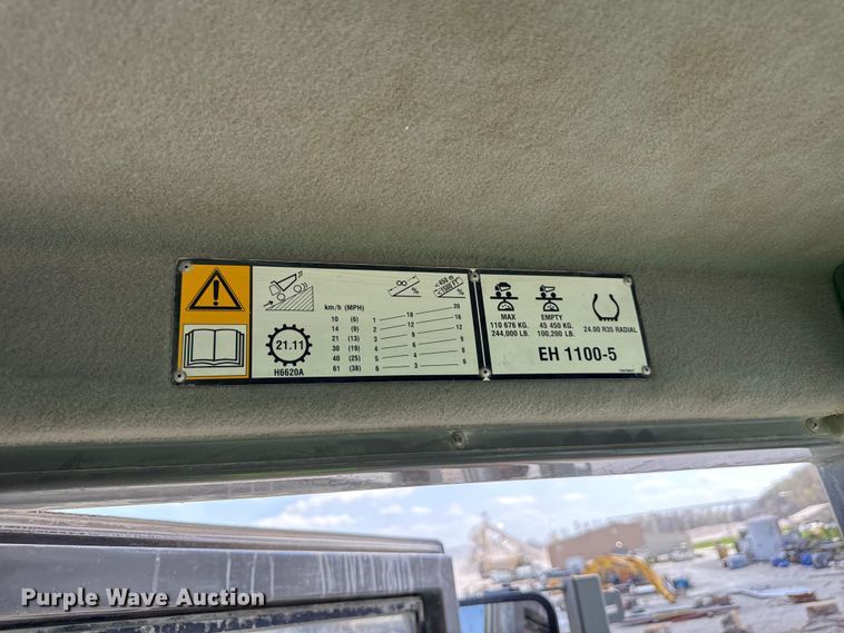 image for item FK1278 2015 Hitachi EH1100-5 haul truck