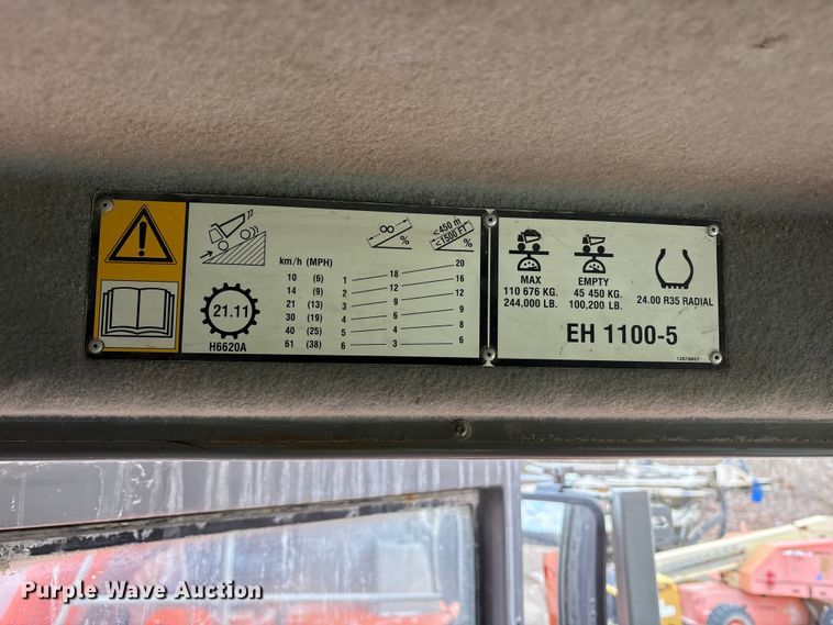 image for item FK1279 2014 Hitachi EH1100-5 haul truck