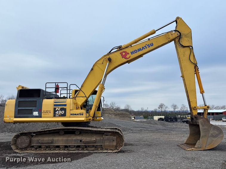 image for item FK1281 2015 Komatsu PC490LC-10 excavator