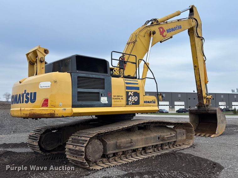 image for item FK1281 2015 Komatsu PC490LC-10 excavator