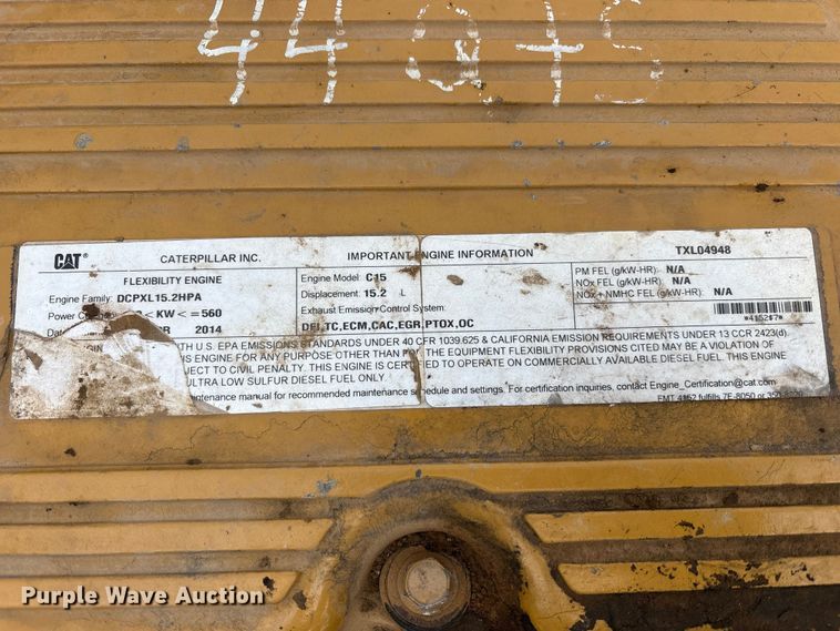 image for item FK1284 2014 Caterpillar 740B articulated haul truck