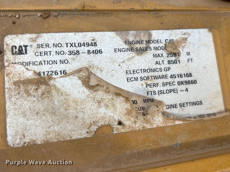 image for item FK1284 2014 Caterpillar 740B articulated haul truck