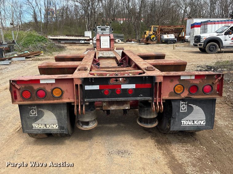 image for item FK1290 2007 Trail King Industries lowboy equipment trailer