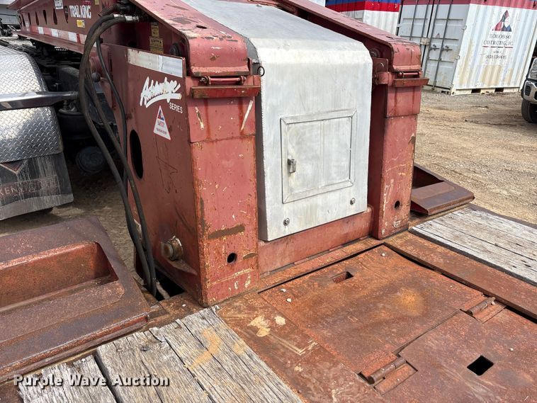 image for item FK1290 2007 Trail King Industries lowboy equipment trailer