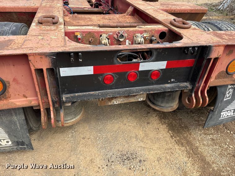image for item FK1290 2007 Trail King Industries lowboy equipment trailer