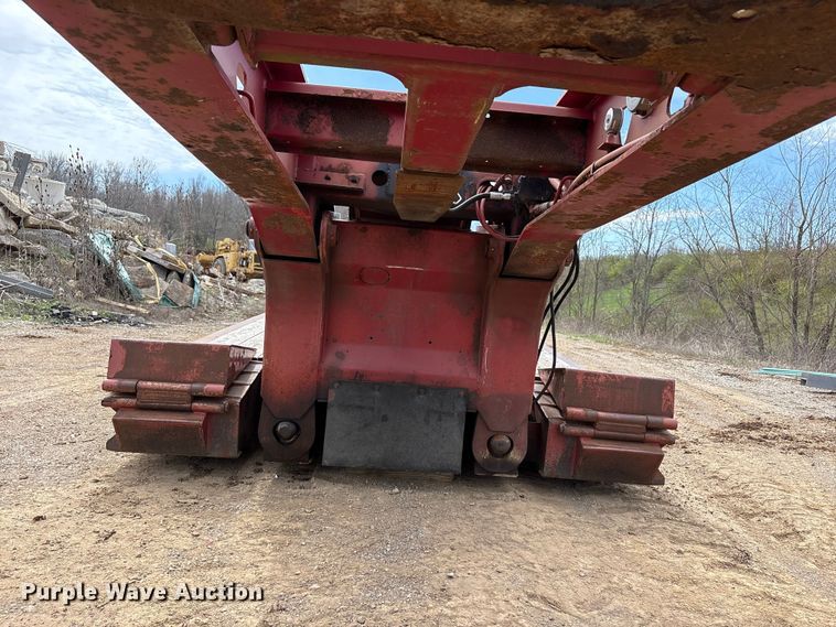 image for item FK1290 2007 Trail King Industries lowboy equipment trailer