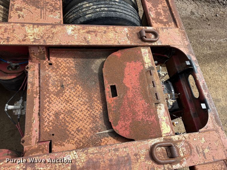 image for item FK1290 2007 Trail King Industries lowboy equipment trailer