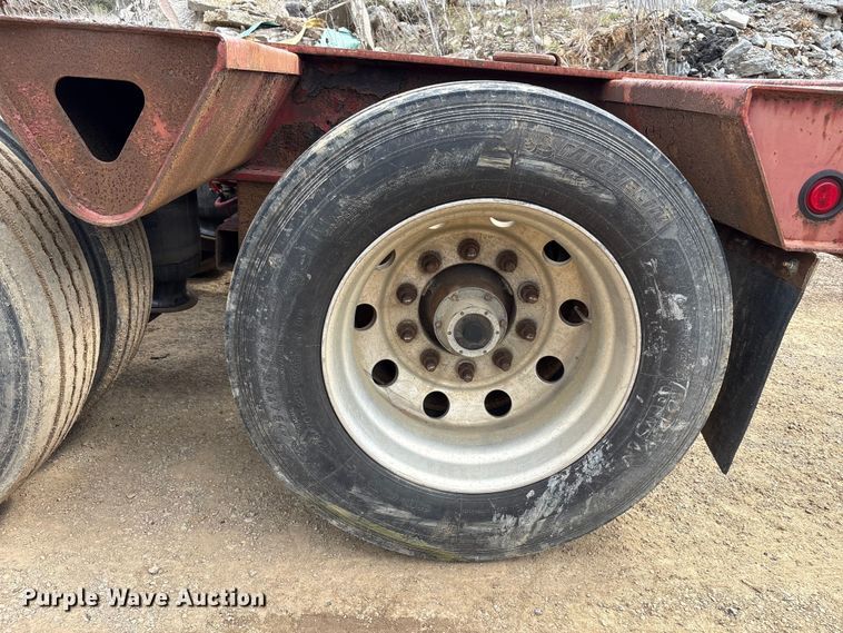 image for item FK1290 2007 Trail King Industries lowboy equipment trailer