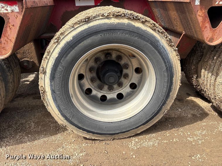 image for item FK1290 2007 Trail King Industries lowboy equipment trailer