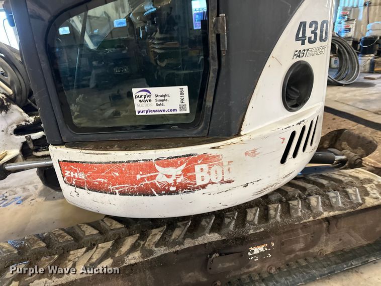 image for item FK1864 2008 Bobcat 430 mini excavator
