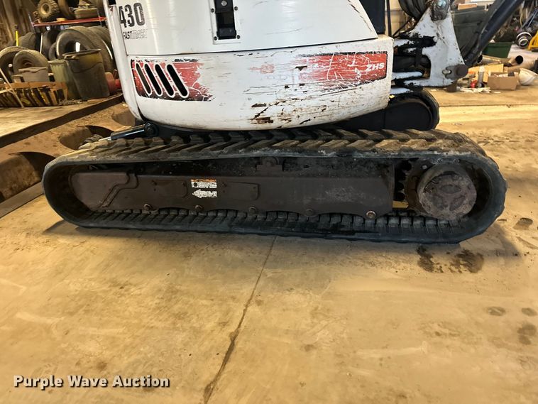 image for item FK1864 2008 Bobcat 430 mini excavator