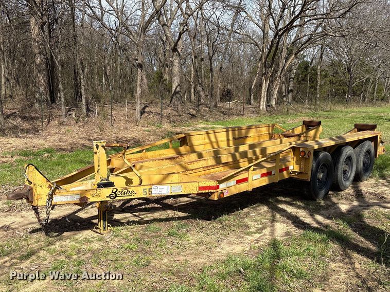 image for item FK2552 2016 Belshe T2 equipment trailer
