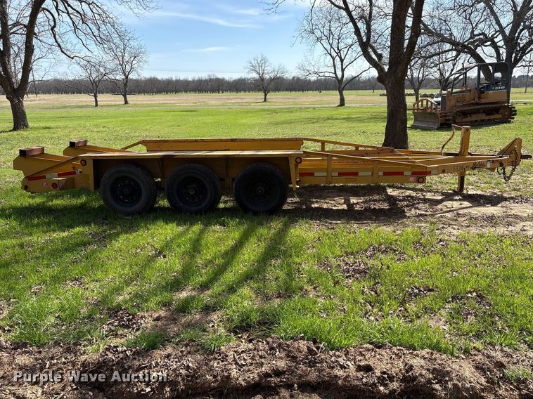 image for item FK2552 2016 Belshe T2 equipment trailer