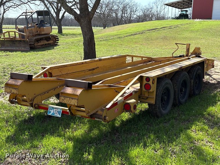 image for item FK2552 2016 Belshe T2 equipment trailer