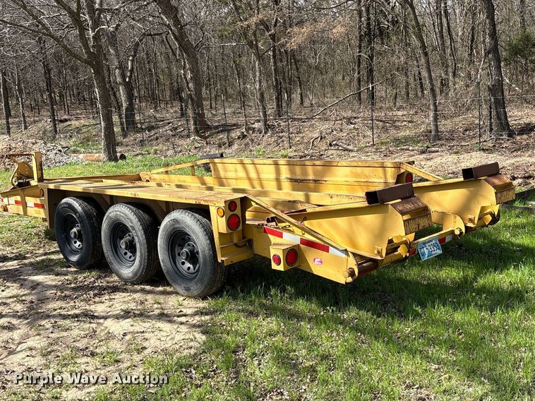 image for item FK2552 2016 Belshe T2 equipment trailer