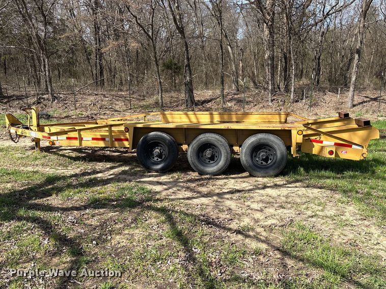 image for item FK2552 2016 Belshe T2 equipment trailer