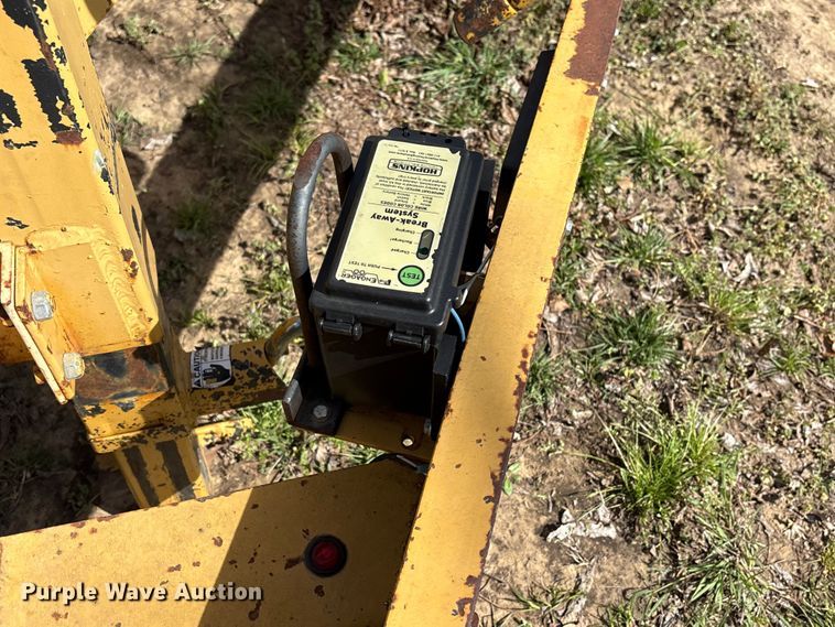 image for item FK2552 2016 Belshe T2 equipment trailer