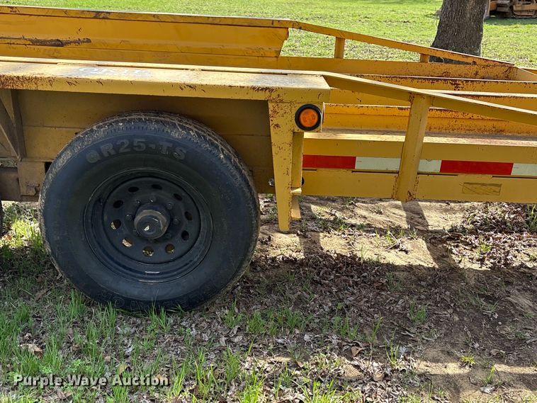 image for item FK2552 2016 Belshe T2 equipment trailer