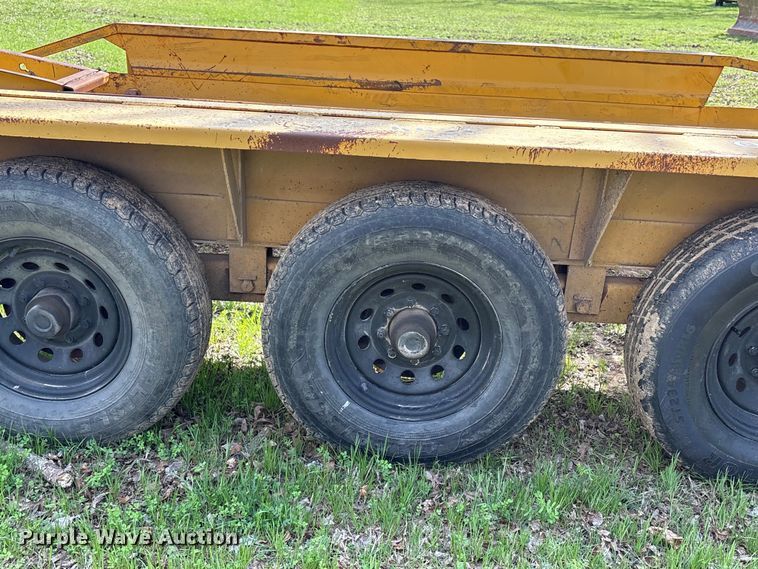 image for item FK2552 2016 Belshe T2 equipment trailer