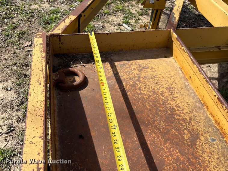 image for item FK2552 2016 Belshe T2 equipment trailer