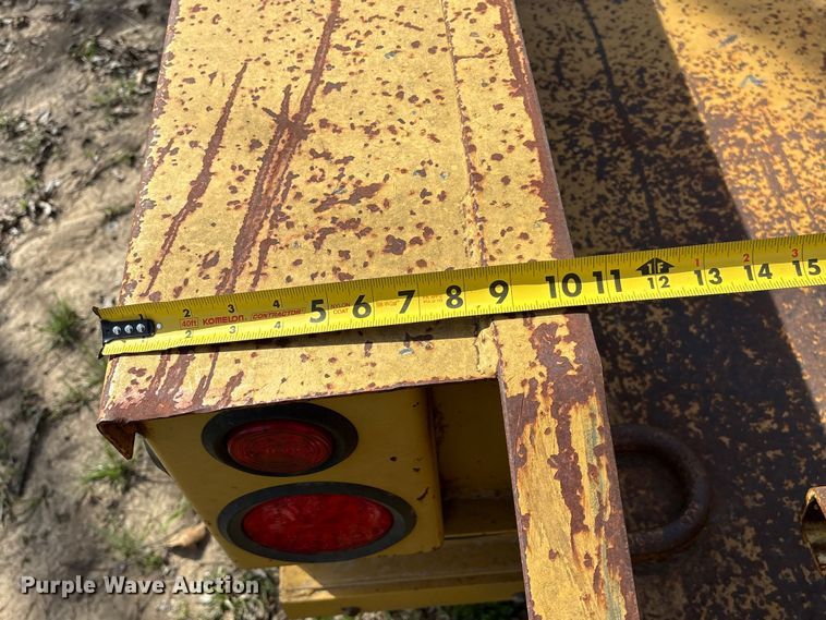 image for item FK2552 2016 Belshe T2 equipment trailer