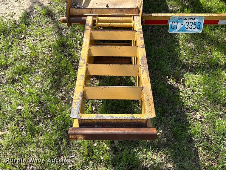 image for item FK2552 2016 Belshe T2 equipment trailer