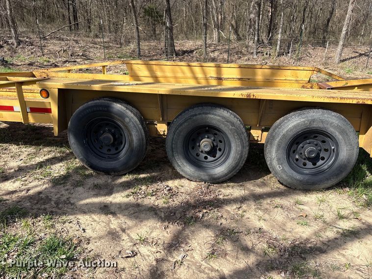 image for item FK2552 2016 Belshe T2 equipment trailer