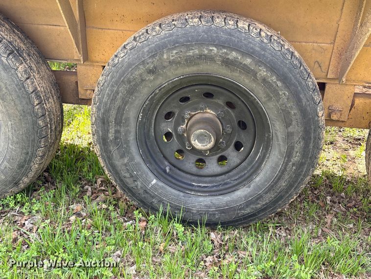 image for item FK2552 2016 Belshe T2 equipment trailer