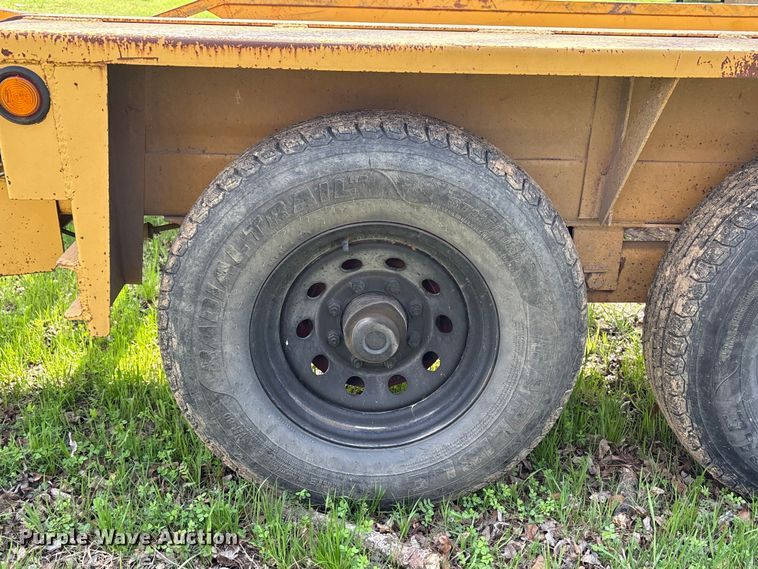 image for item FK2552 2016 Belshe T2 equipment trailer