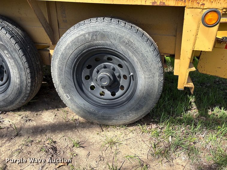 image for item FK2552 2016 Belshe T2 equipment trailer