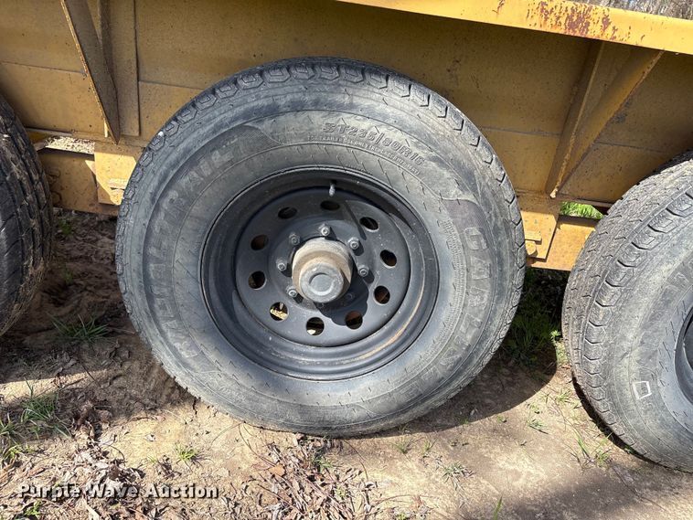 image for item FK2552 2016 Belshe T2 equipment trailer