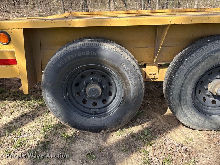 image for item FK2552 2016 Belshe T2 equipment trailer