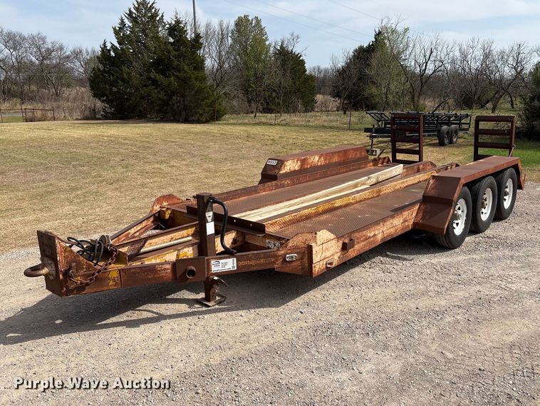 image for item FK2599 Shop Built equipment trailer