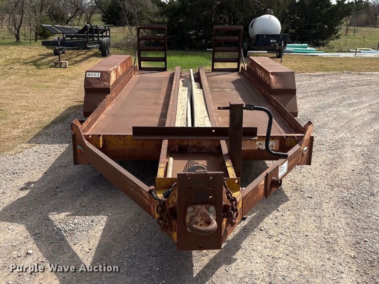 image for item FK2599 Shop Built equipment trailer