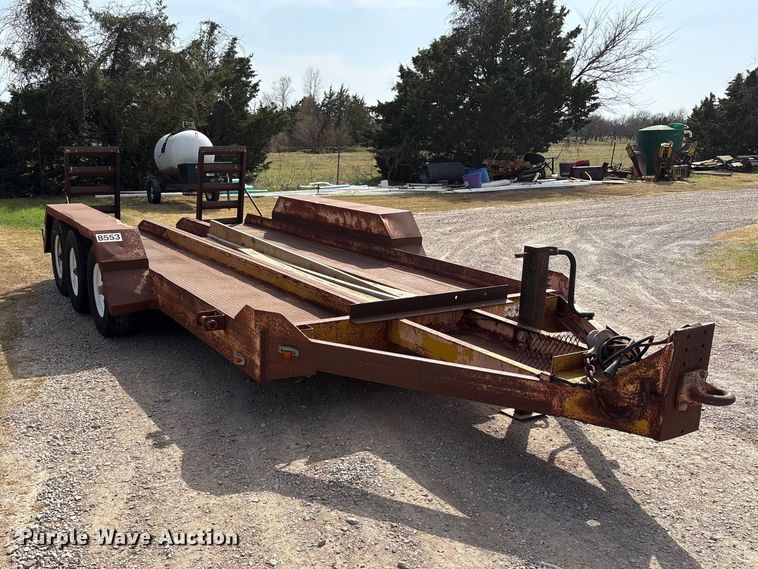 image for item FK2599 Shop Built equipment trailer