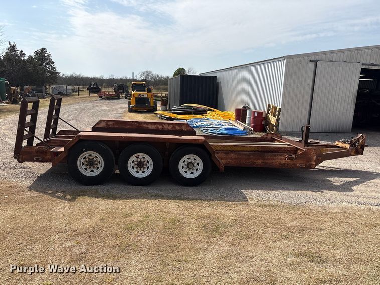 image for item FK2599 Shop Built equipment trailer