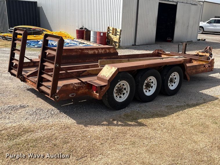image for item FK2599 Shop Built equipment trailer