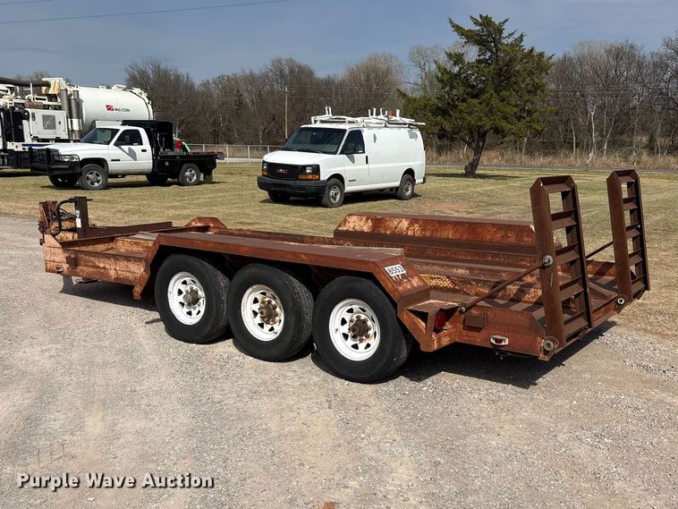 image for item FK2599 Shop Built equipment trailer
