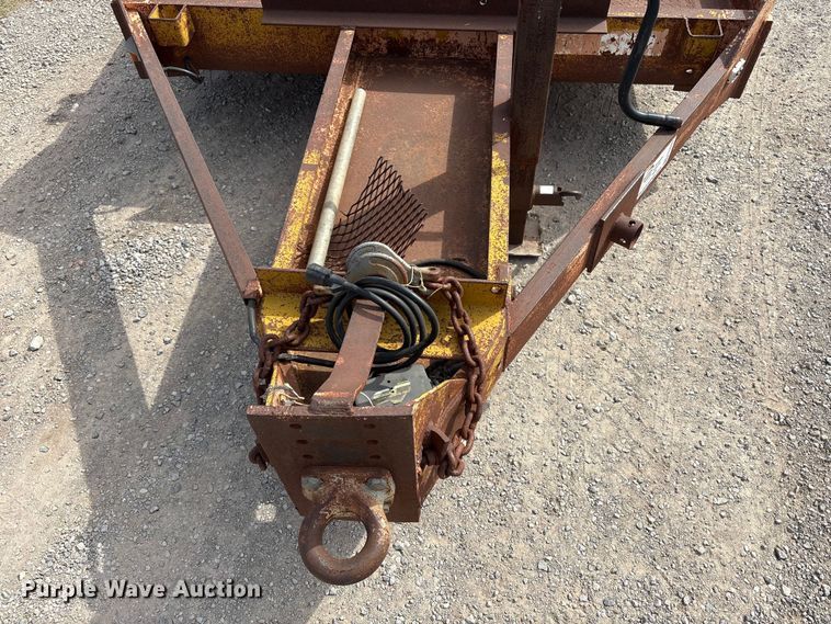 image for item FK2599 Shop Built equipment trailer