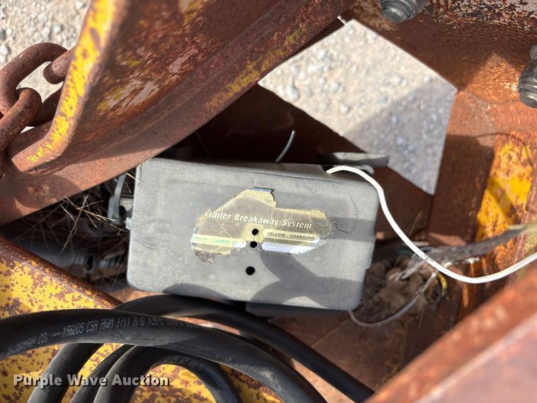 image for item FK2599 Shop Built equipment trailer