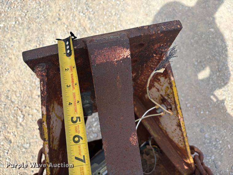 image for item FK2599 Shop Built equipment trailer