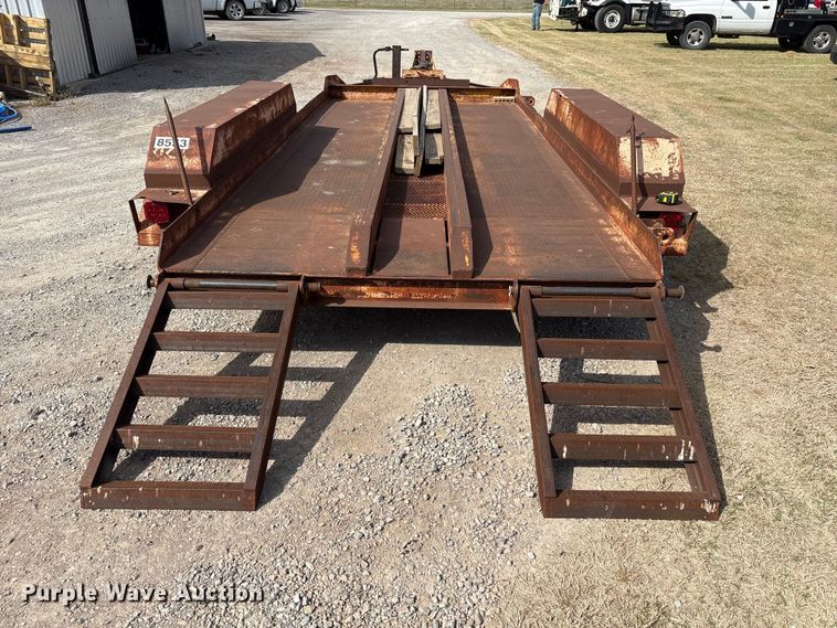 image for item FK2599 Shop Built equipment trailer