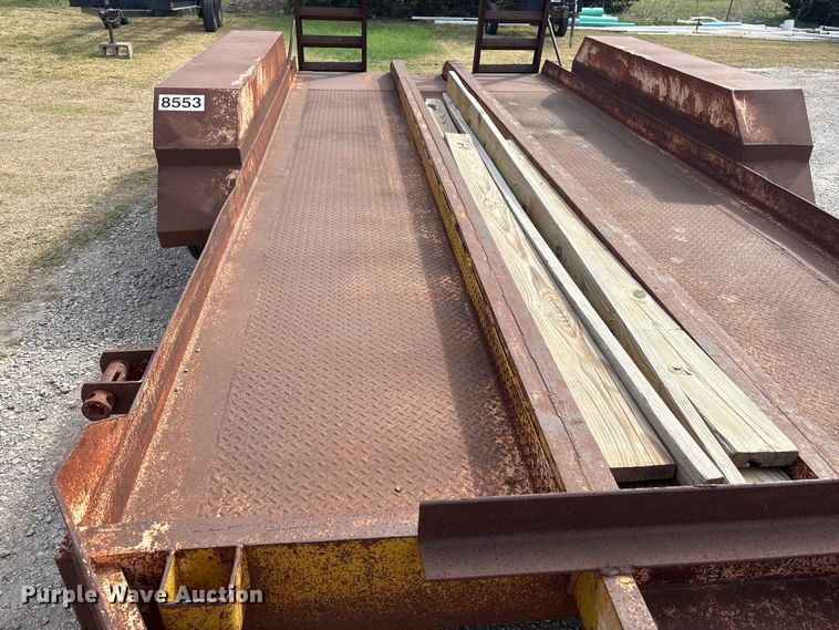 image for item FK2599 Shop Built equipment trailer